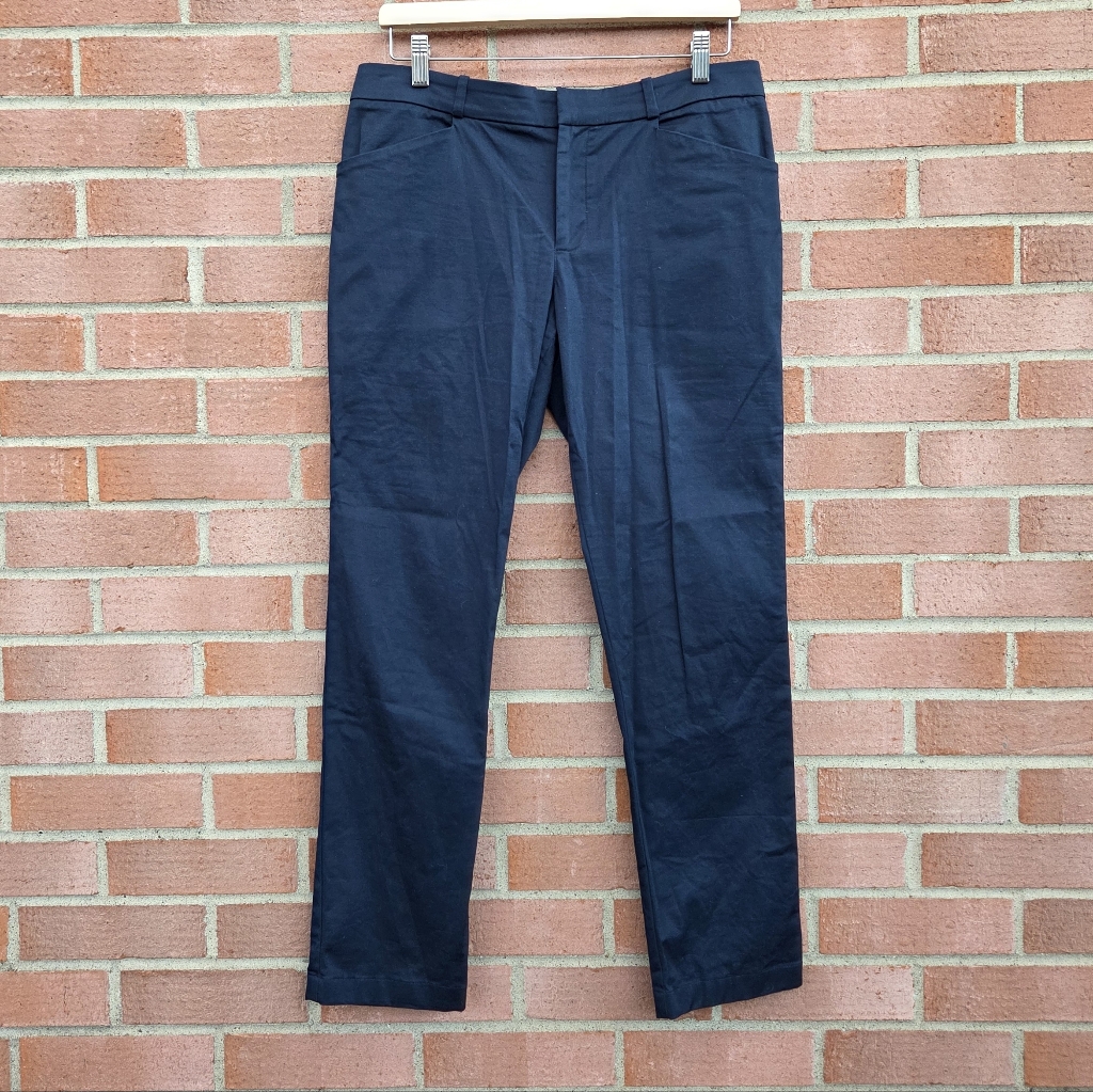 Kirrin Finch The Windsor Navy Deep Aqua Chinos Size 8